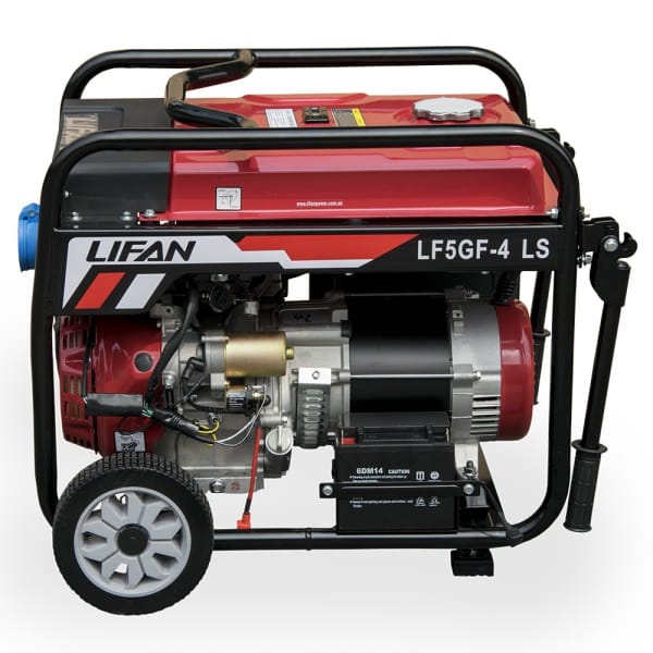 Бензиновый генератор LIFAN LF5GF-4LS с электростартером - Image 4