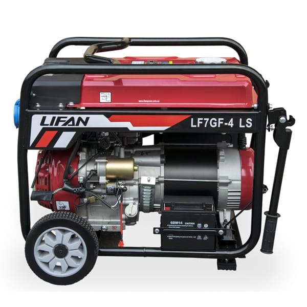 Бензиновый генератор LIFAN LF7GF-4LS с электростартером - Image 2